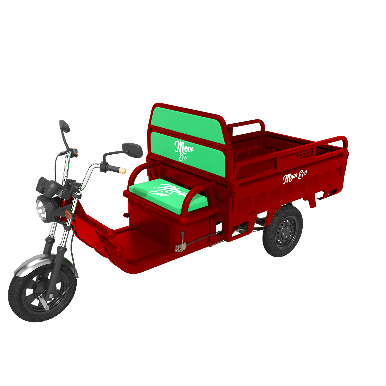 Tricycle electric Cargo 500, 2 wheel offroad MOVE ECO UK